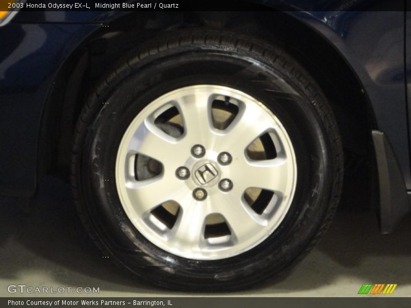 Midnight Blue Pearl / Quartz 2003 Honda Odyssey EX-L