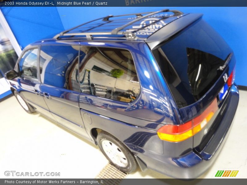 Midnight Blue Pearl / Quartz 2003 Honda Odyssey EX-L