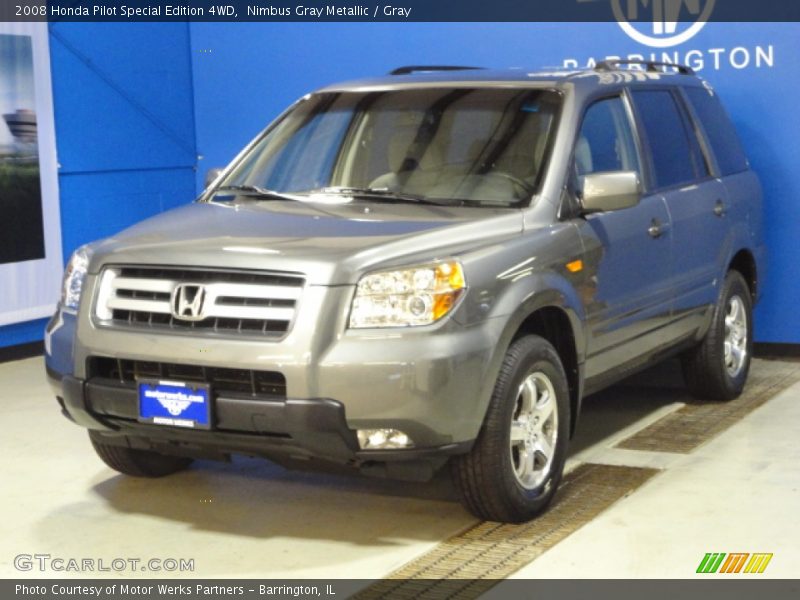 Nimbus Gray Metallic / Gray 2008 Honda Pilot Special Edition 4WD