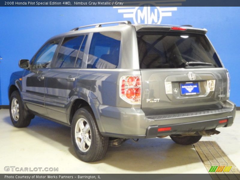 Nimbus Gray Metallic / Gray 2008 Honda Pilot Special Edition 4WD