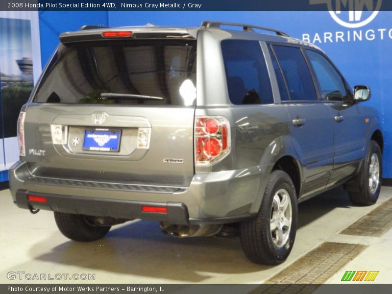 Nimbus Gray Metallic / Gray 2008 Honda Pilot Special Edition 4WD