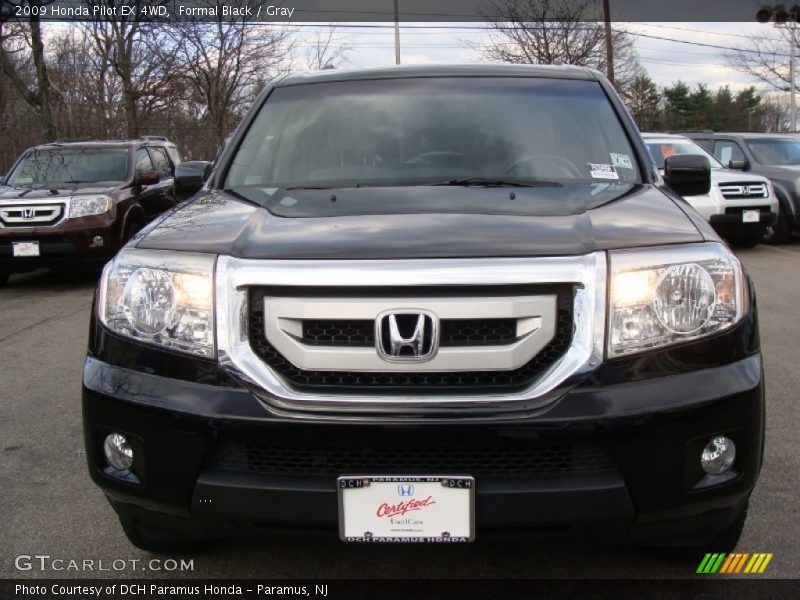 Formal Black / Gray 2009 Honda Pilot EX 4WD