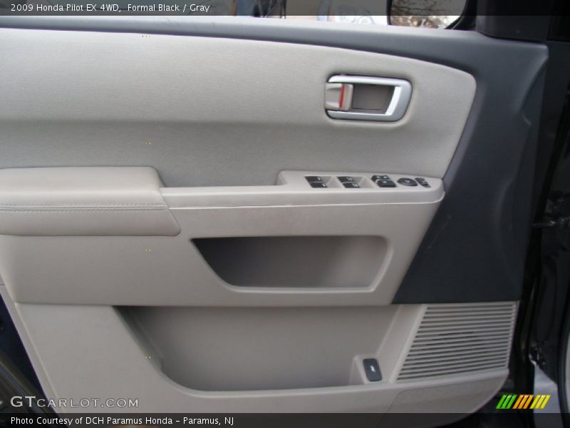 Formal Black / Gray 2009 Honda Pilot EX 4WD