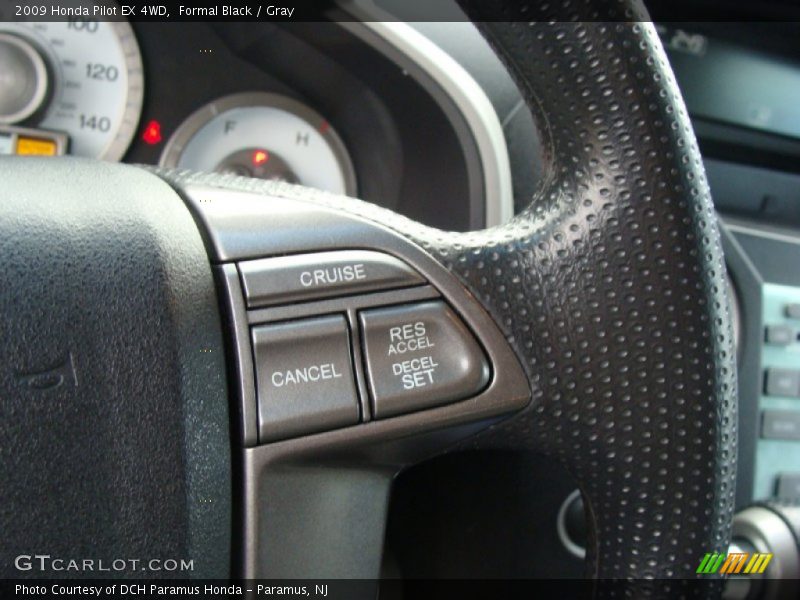 Formal Black / Gray 2009 Honda Pilot EX 4WD
