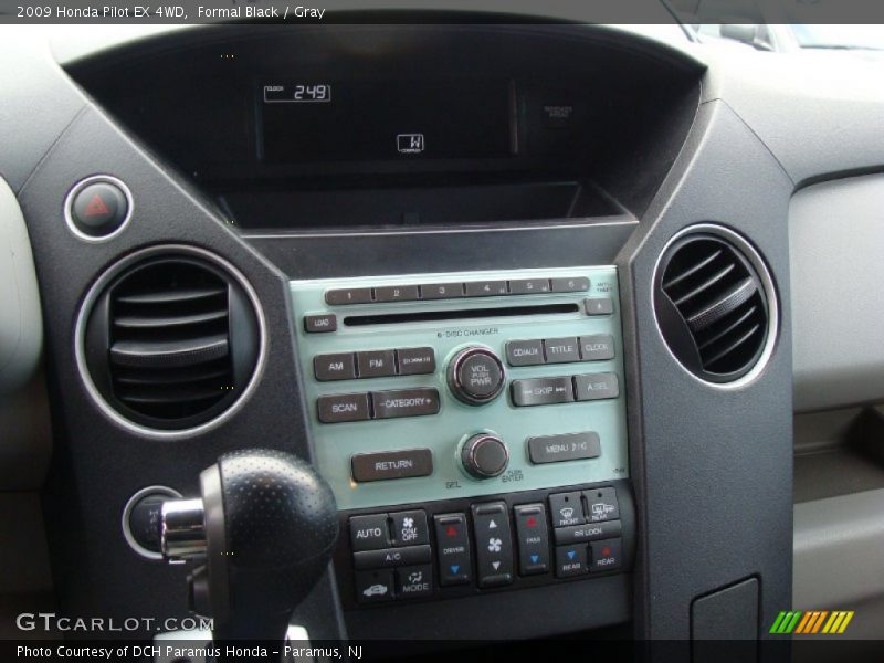Formal Black / Gray 2009 Honda Pilot EX 4WD