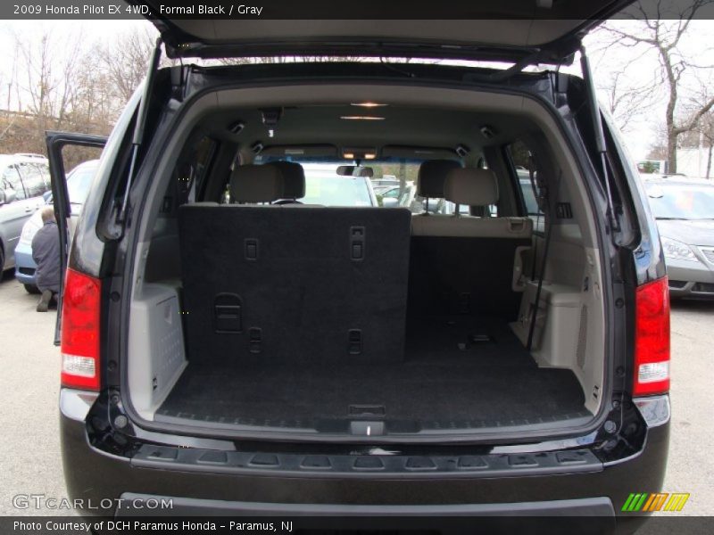 Formal Black / Gray 2009 Honda Pilot EX 4WD