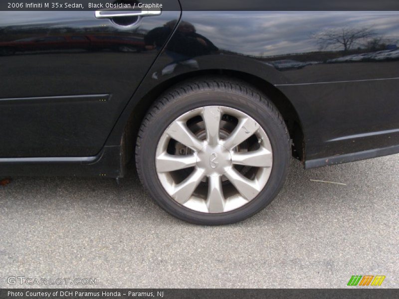 Black Obsidian / Graphite 2006 Infiniti M 35x Sedan