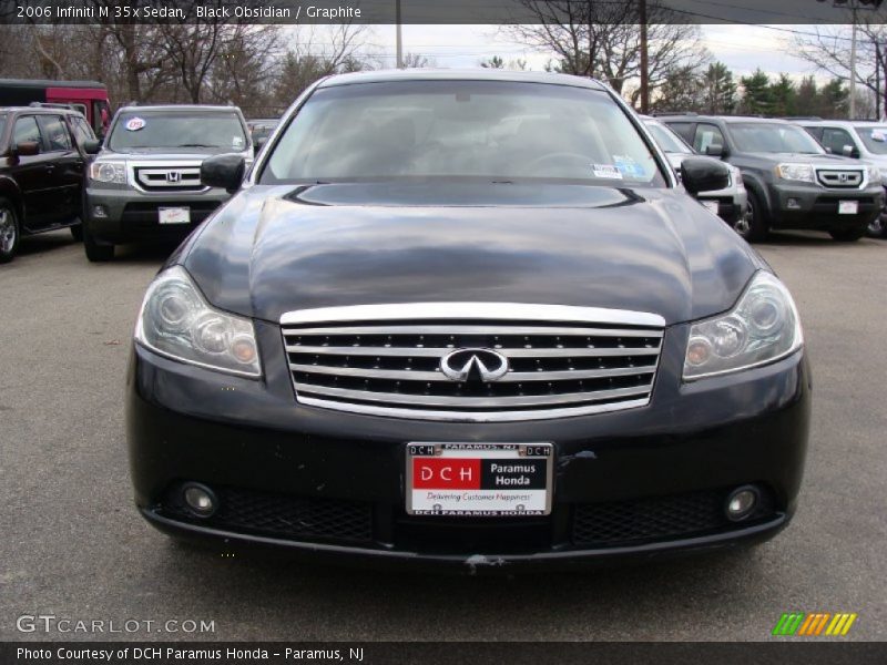 Black Obsidian / Graphite 2006 Infiniti M 35x Sedan