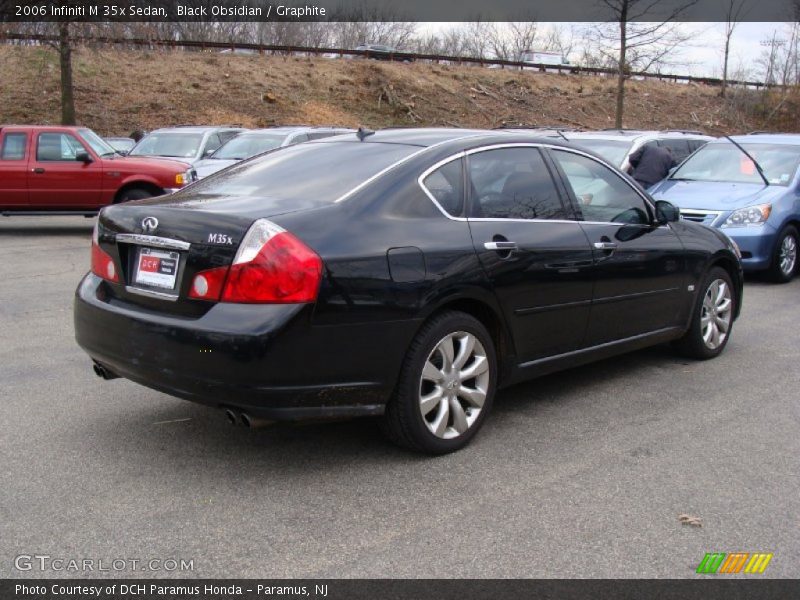 Black Obsidian / Graphite 2006 Infiniti M 35x Sedan