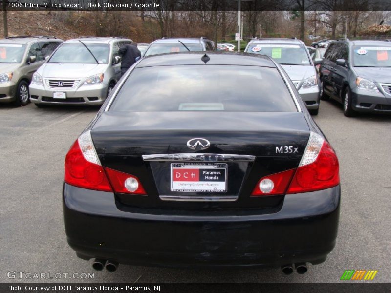 Black Obsidian / Graphite 2006 Infiniti M 35x Sedan