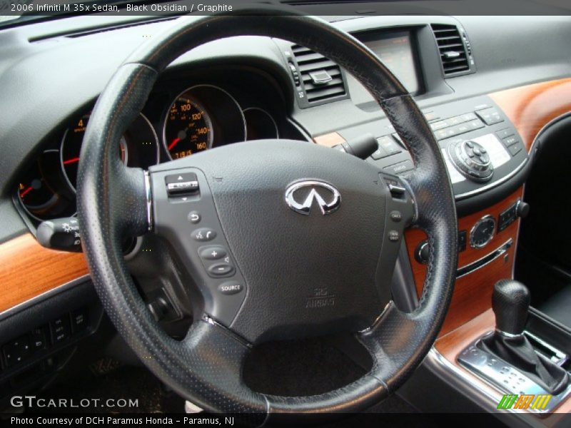 Black Obsidian / Graphite 2006 Infiniti M 35x Sedan