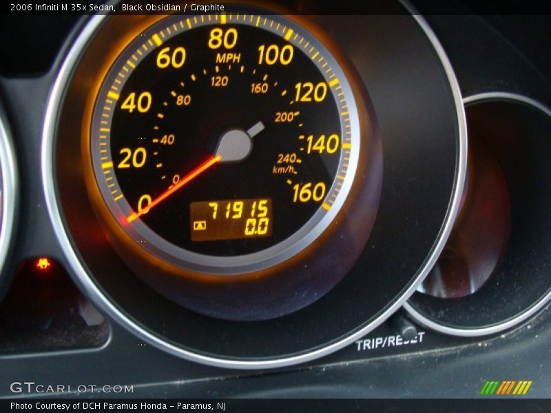 Black Obsidian / Graphite 2006 Infiniti M 35x Sedan
