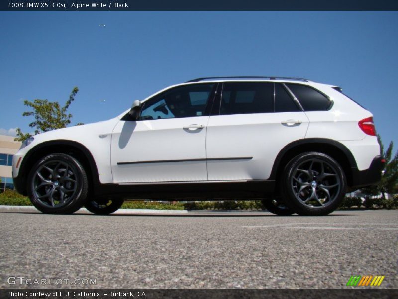 Alpine White / Black 2008 BMW X5 3.0si