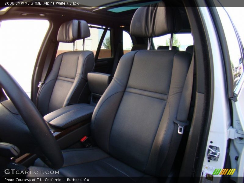 Alpine White / Black 2008 BMW X5 3.0si