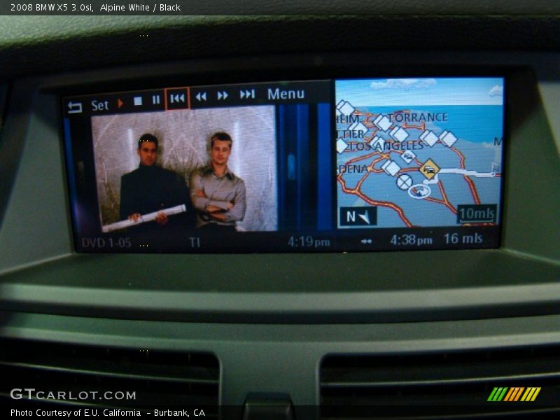 Alpine White / Black 2008 BMW X5 3.0si