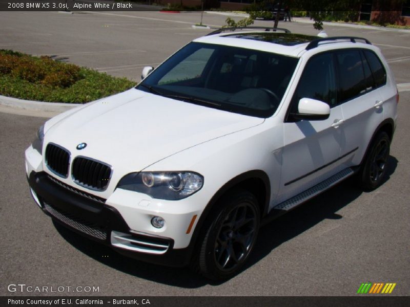Alpine White / Black 2008 BMW X5 3.0si