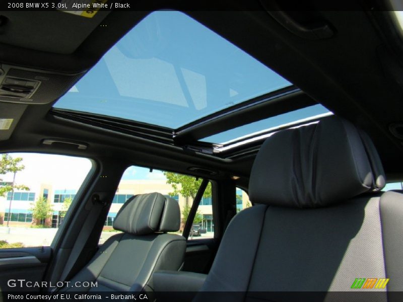 Alpine White / Black 2008 BMW X5 3.0si