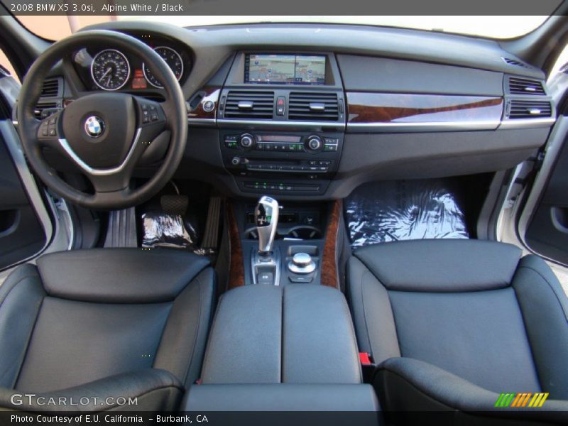 Alpine White / Black 2008 BMW X5 3.0si