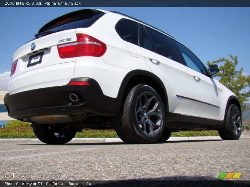 Alpine White / Black 2008 BMW X5 3.0si