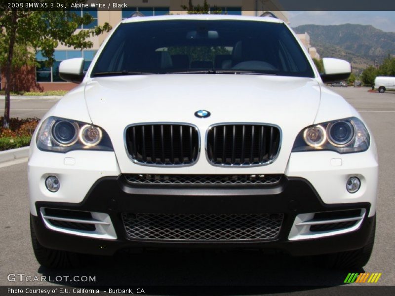 Alpine White / Black 2008 BMW X5 3.0si