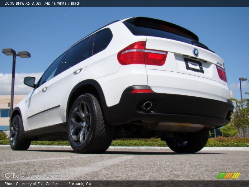 Alpine White / Black 2008 BMW X5 3.0si