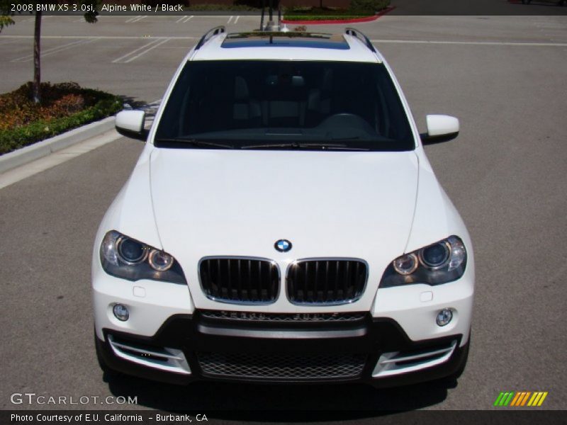 Alpine White / Black 2008 BMW X5 3.0si