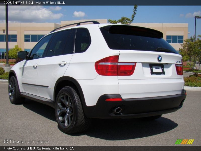 Alpine White / Black 2008 BMW X5 3.0si