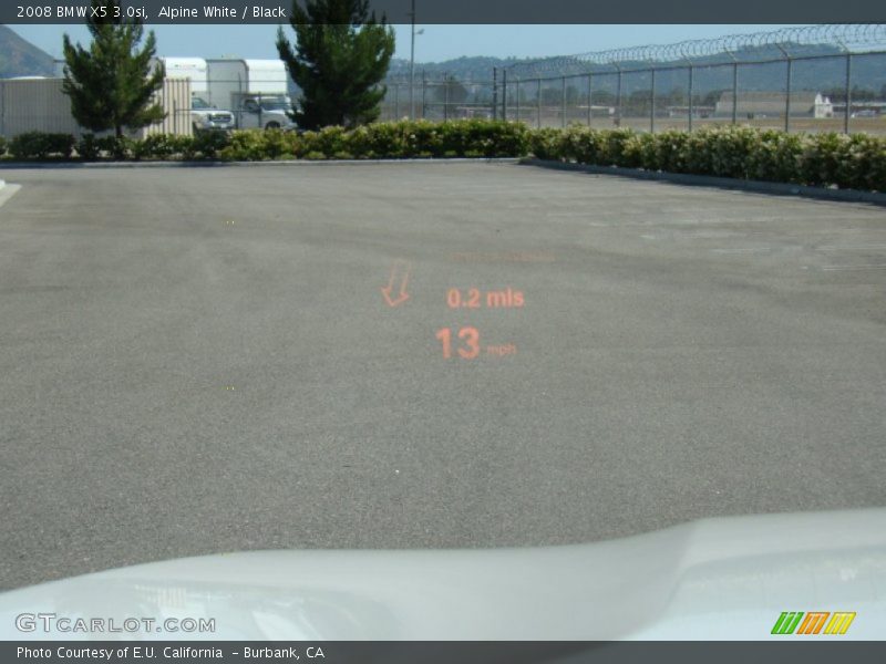 Alpine White / Black 2008 BMW X5 3.0si