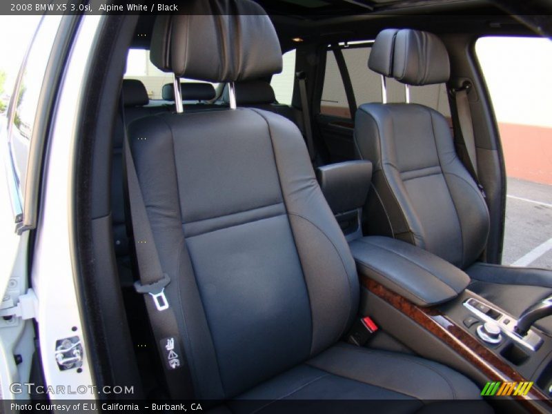 Alpine White / Black 2008 BMW X5 3.0si