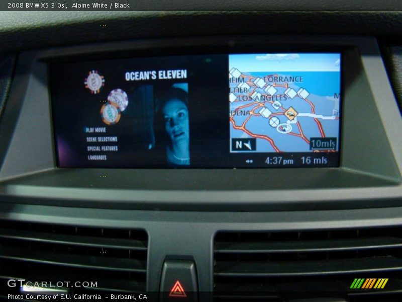 Alpine White / Black 2008 BMW X5 3.0si