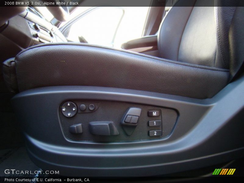 Alpine White / Black 2008 BMW X5 3.0si