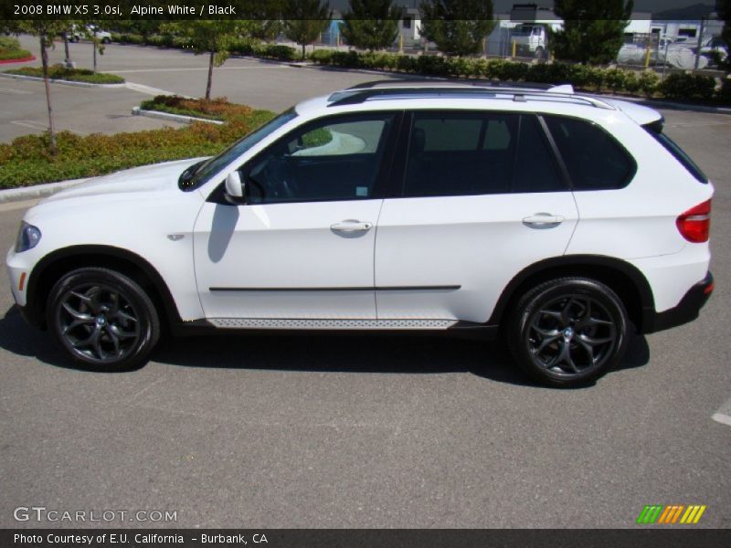 Alpine White / Black 2008 BMW X5 3.0si