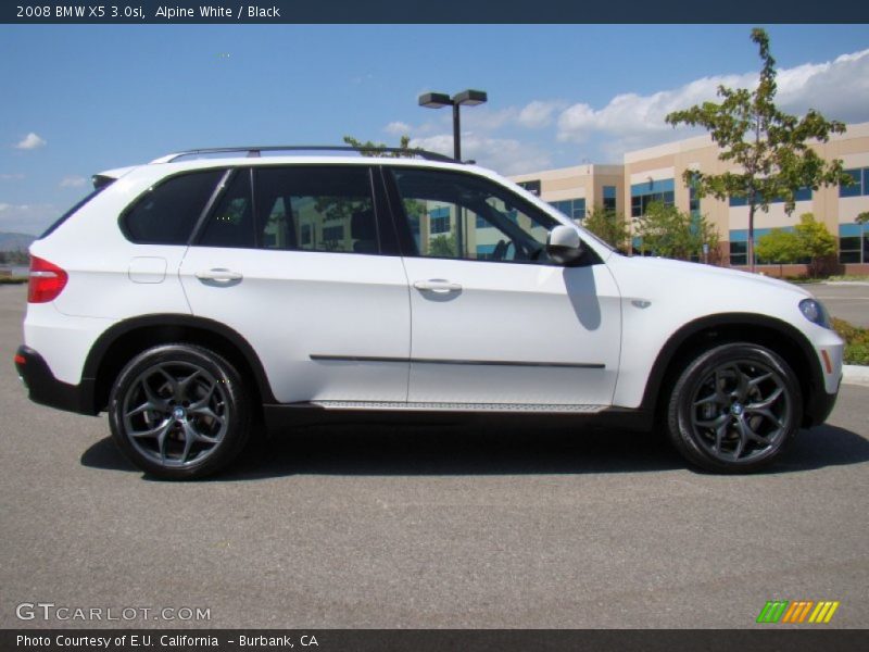 Alpine White / Black 2008 BMW X5 3.0si