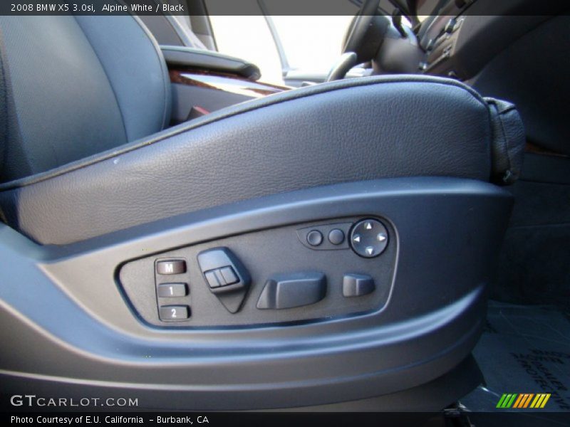 Alpine White / Black 2008 BMW X5 3.0si