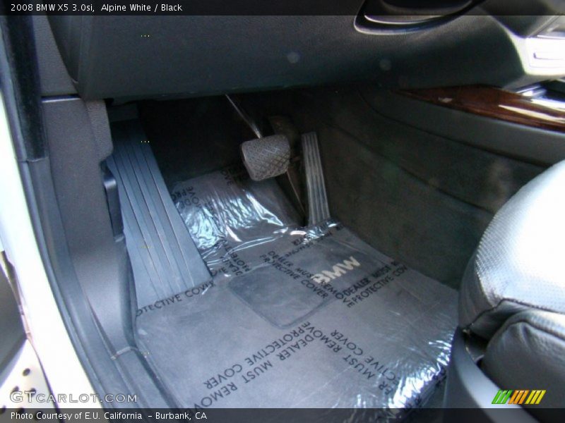 Alpine White / Black 2008 BMW X5 3.0si