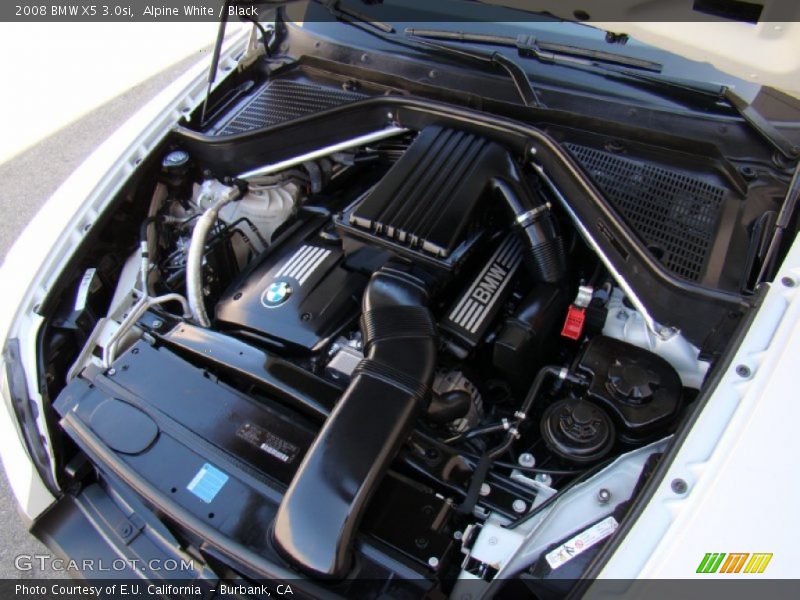 Alpine White / Black 2008 BMW X5 3.0si
