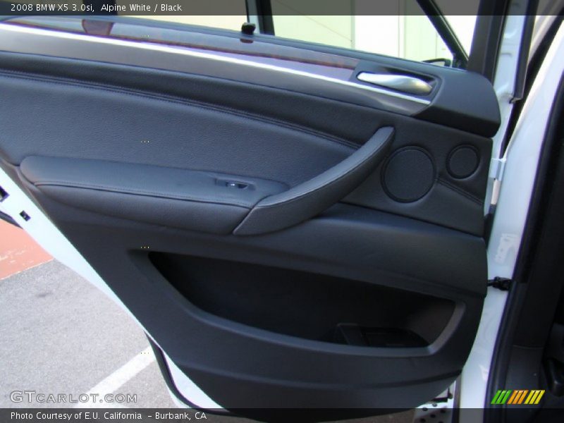 Alpine White / Black 2008 BMW X5 3.0si