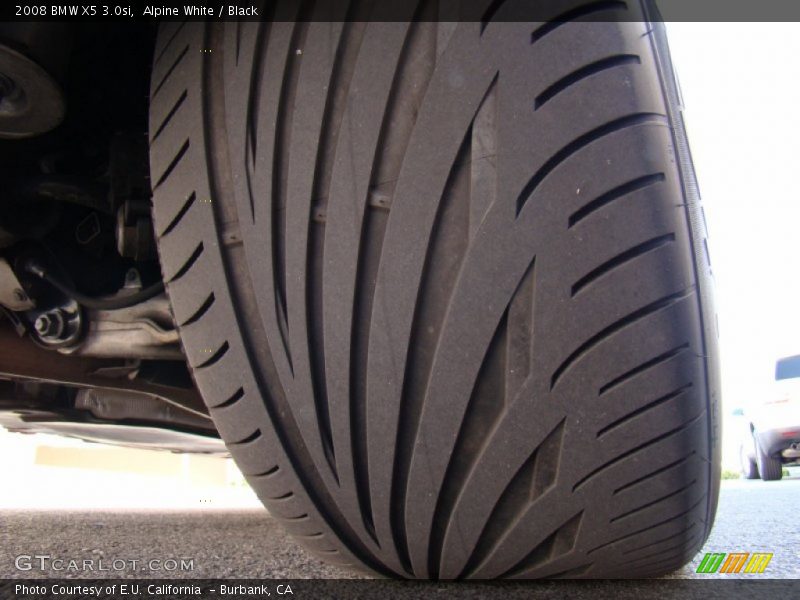 Alpine White / Black 2008 BMW X5 3.0si