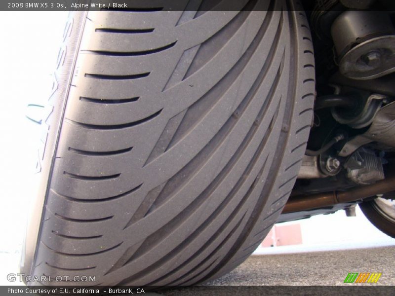 Alpine White / Black 2008 BMW X5 3.0si