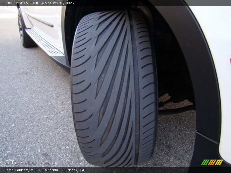Alpine White / Black 2008 BMW X5 3.0si
