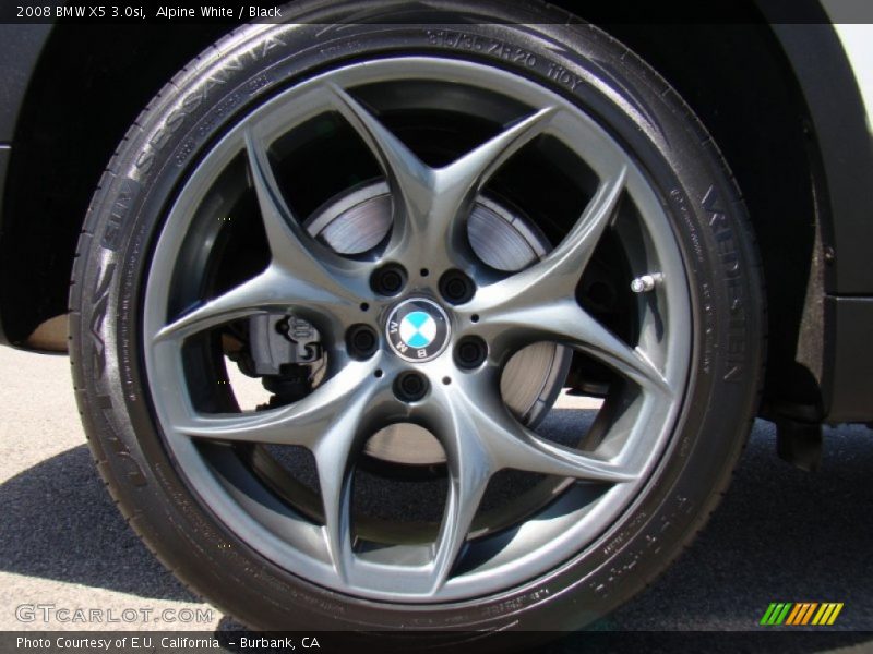 Alpine White / Black 2008 BMW X5 3.0si