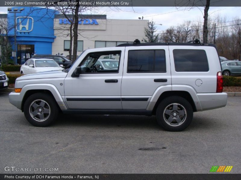 Bright Silver Metallic / Medium Slate Gray 2006 Jeep Commander 4x4