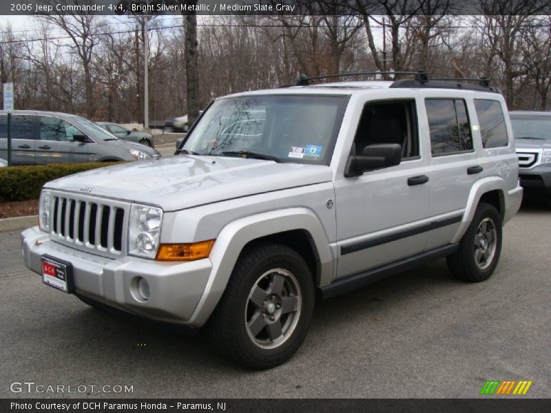 Bright Silver Metallic / Medium Slate Gray 2006 Jeep Commander 4x4