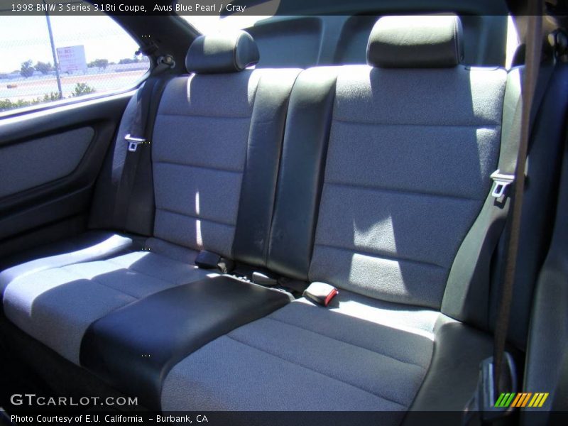  1998 3 Series 318ti Coupe Gray Interior