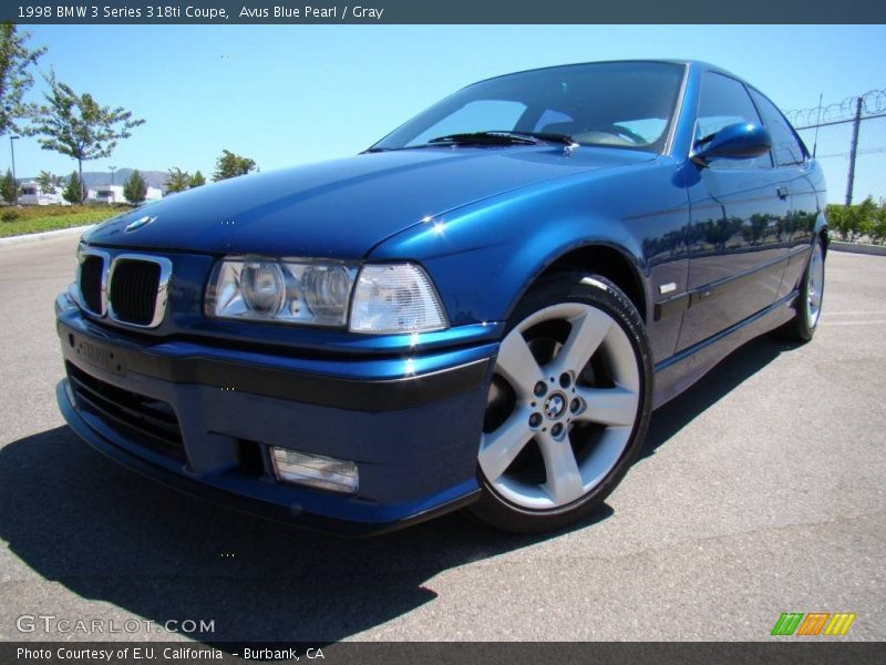 Front 3/4 View of 1998 3 Series 318ti Coupe