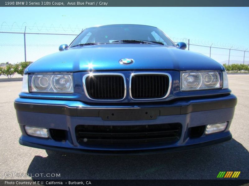 Avus Blue Pearl / Gray 1998 BMW 3 Series 318ti Coupe