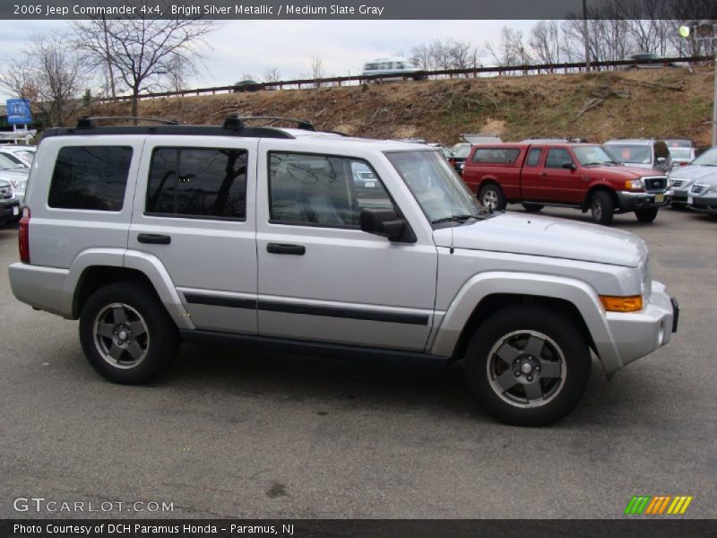 Bright Silver Metallic / Medium Slate Gray 2006 Jeep Commander 4x4