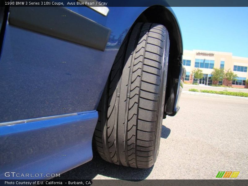 Avus Blue Pearl / Gray 1998 BMW 3 Series 318ti Coupe