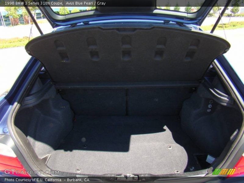 Avus Blue Pearl / Gray 1998 BMW 3 Series 318ti Coupe