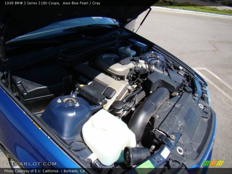 Avus Blue Pearl / Gray 1998 BMW 3 Series 318ti Coupe